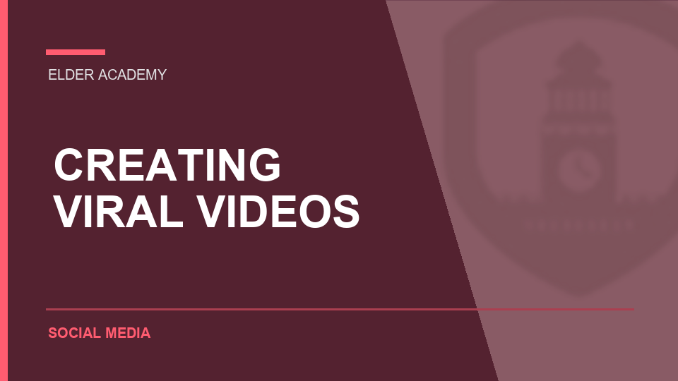 Creating Viral Videos course